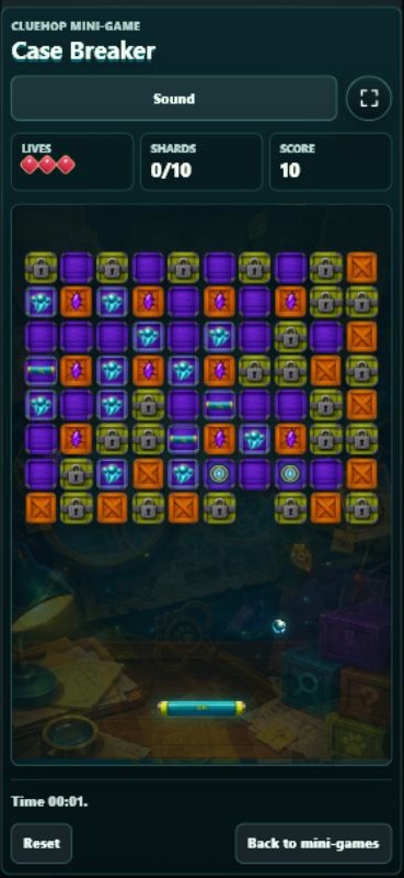 Case Breaker brick-breaking gameplay